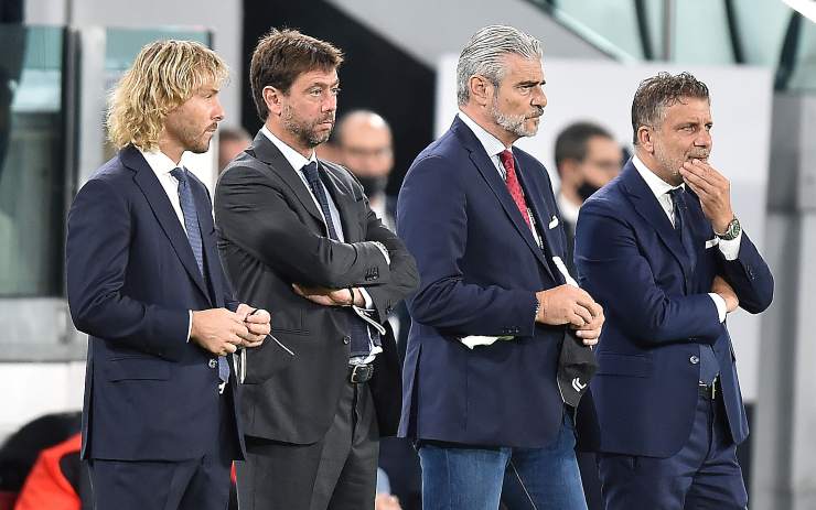 Staff dirigenziale Juventus 