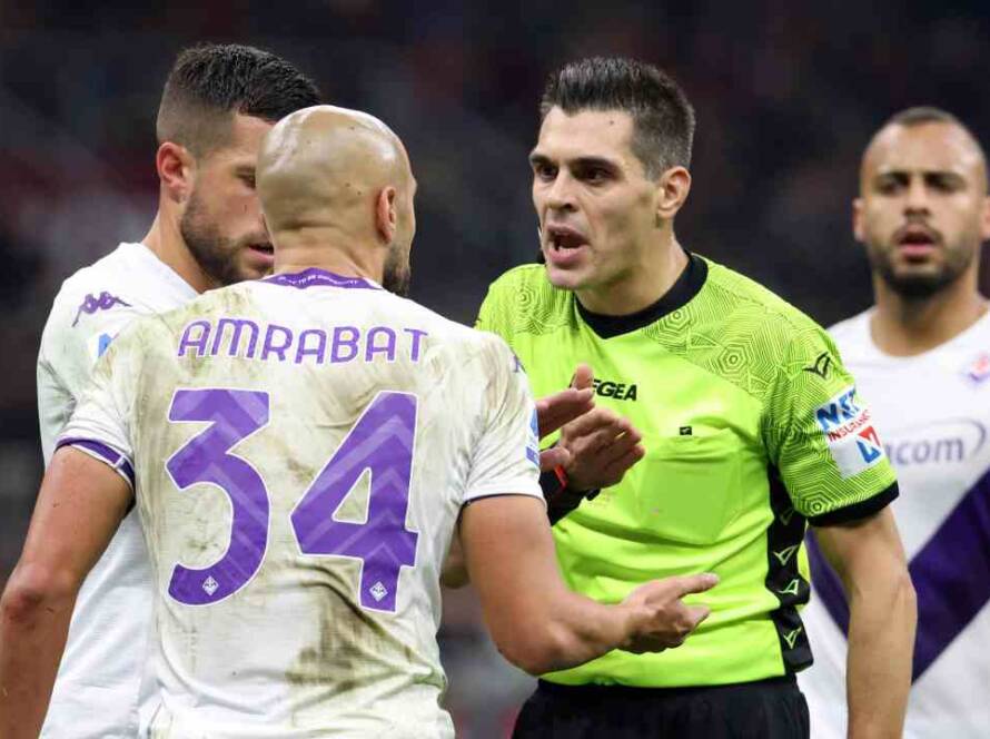 Sozza, arbitro in Milan-Fiorentina
