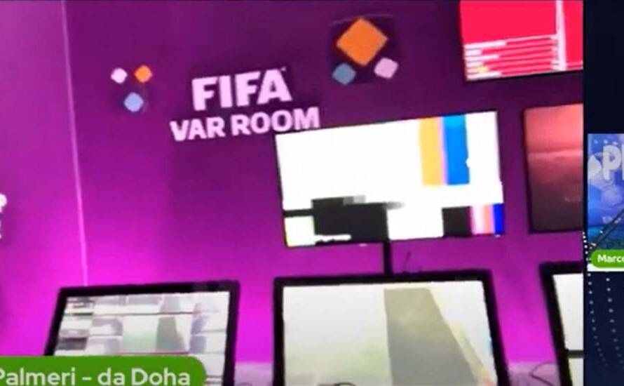 La sala VAR di Doha