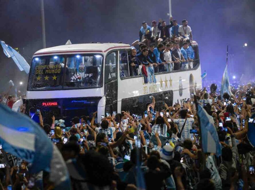 Argentina festeggiamenti