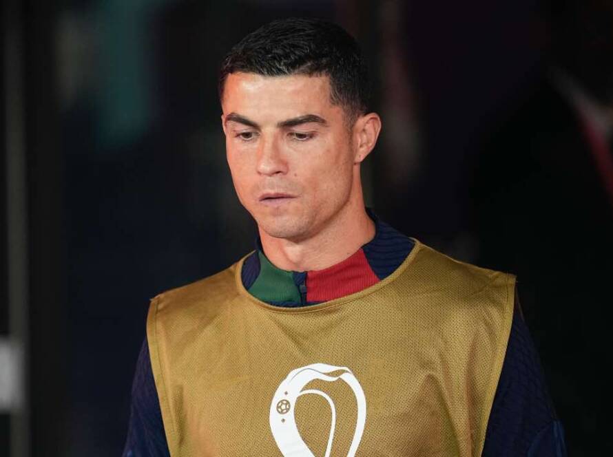 Cristiano Ronaldo lacrime