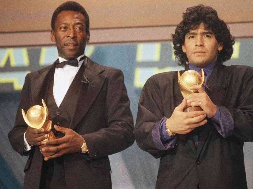 Maradona e Pelè