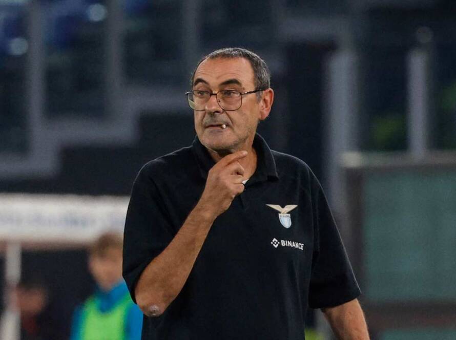 Sarri, allenatore della Lazio