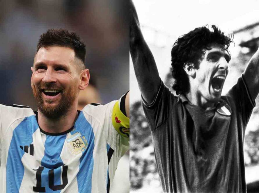 Messi insegue Paolo Rossi