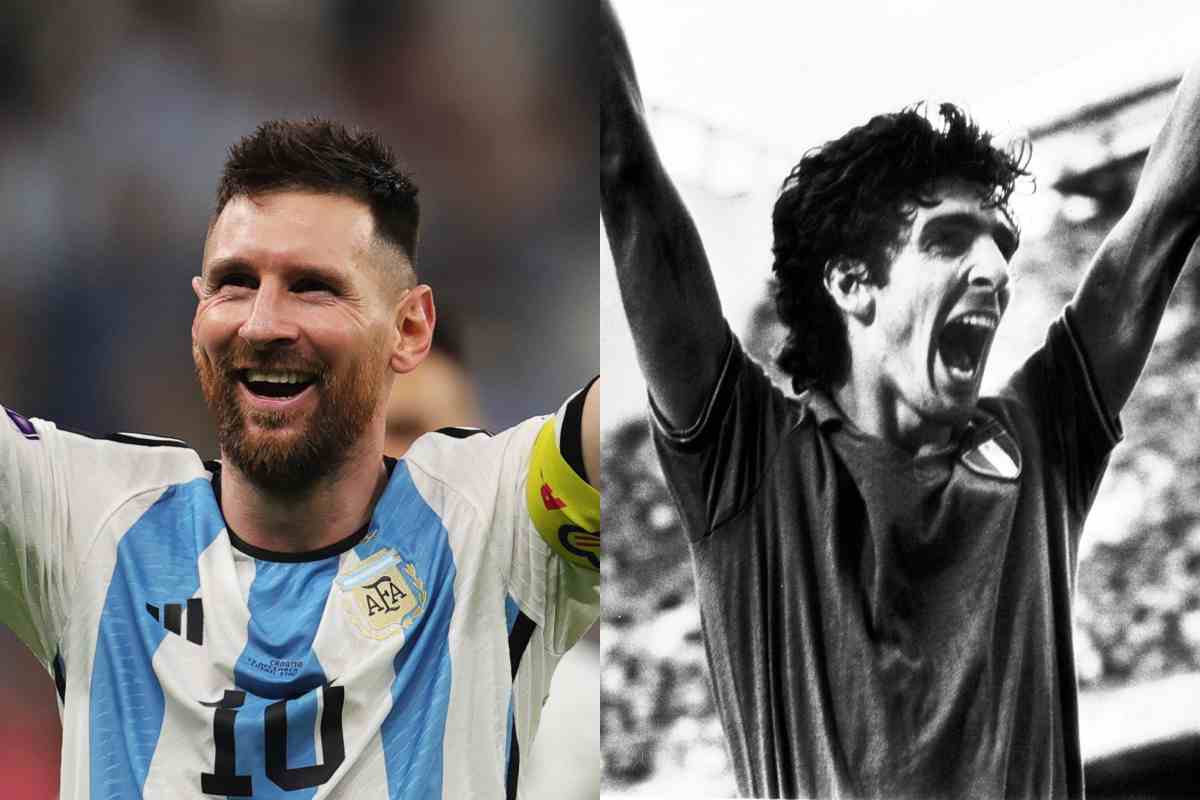 Messi insegue Paolo Rossi