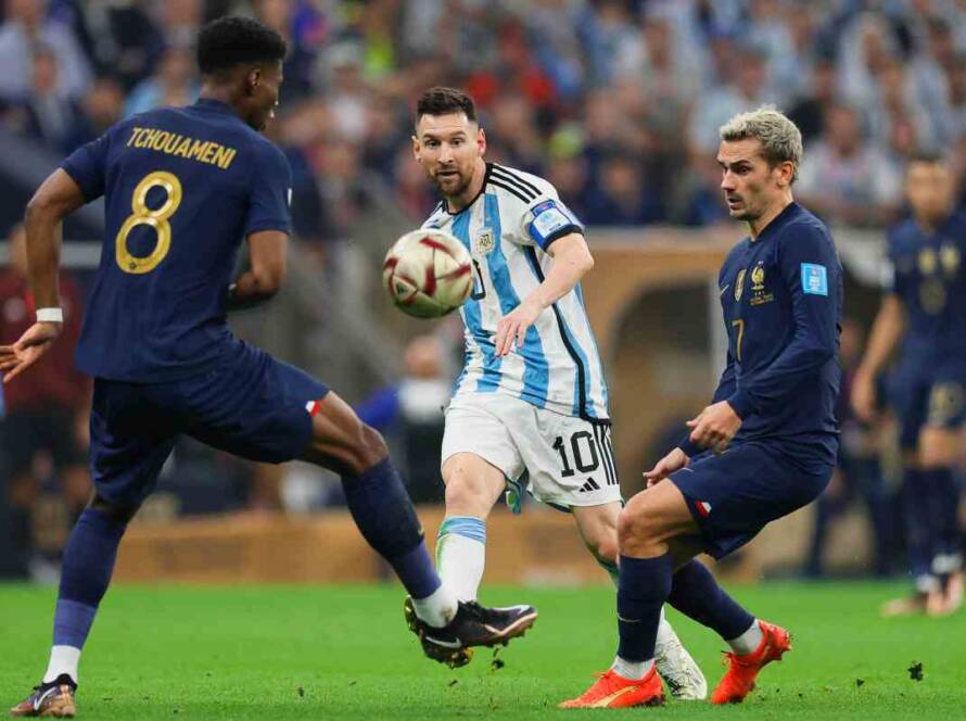 Leo Messi in finale ai Mondiali