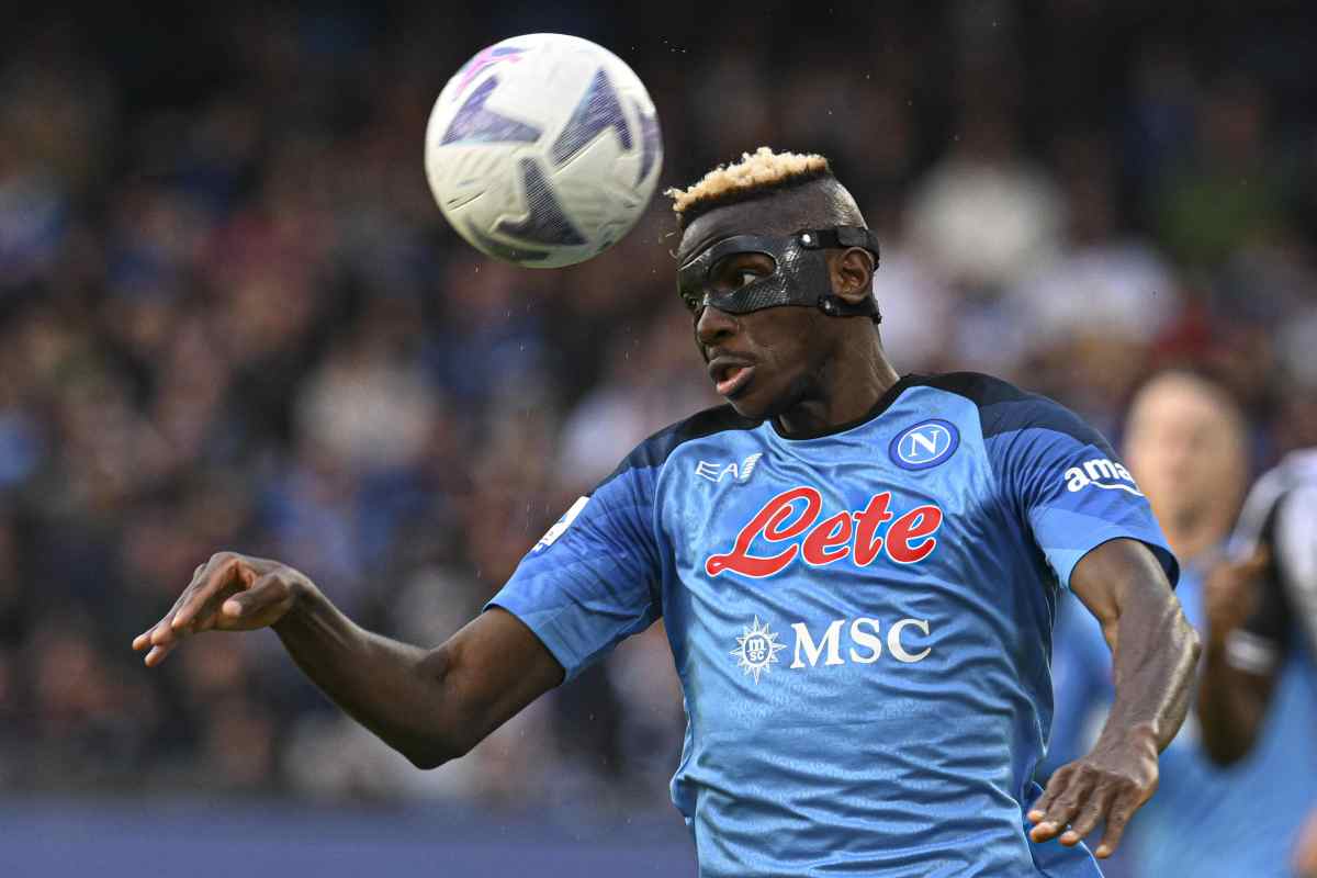 L'attaccante Osimhen sarà protagonista della grande sfida Inter-Napoli del 4 gennaio