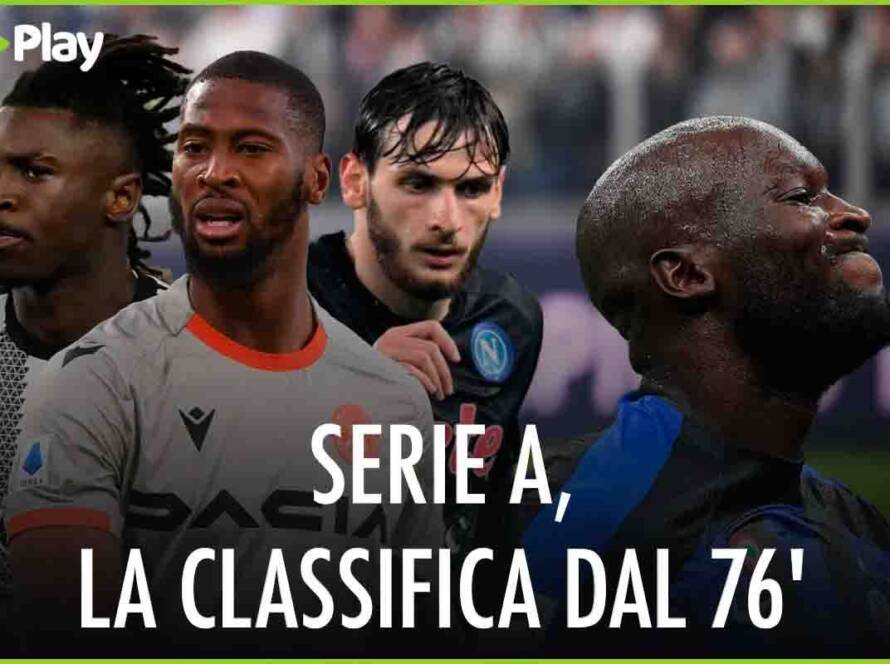 Classifica Serie A dal 76'