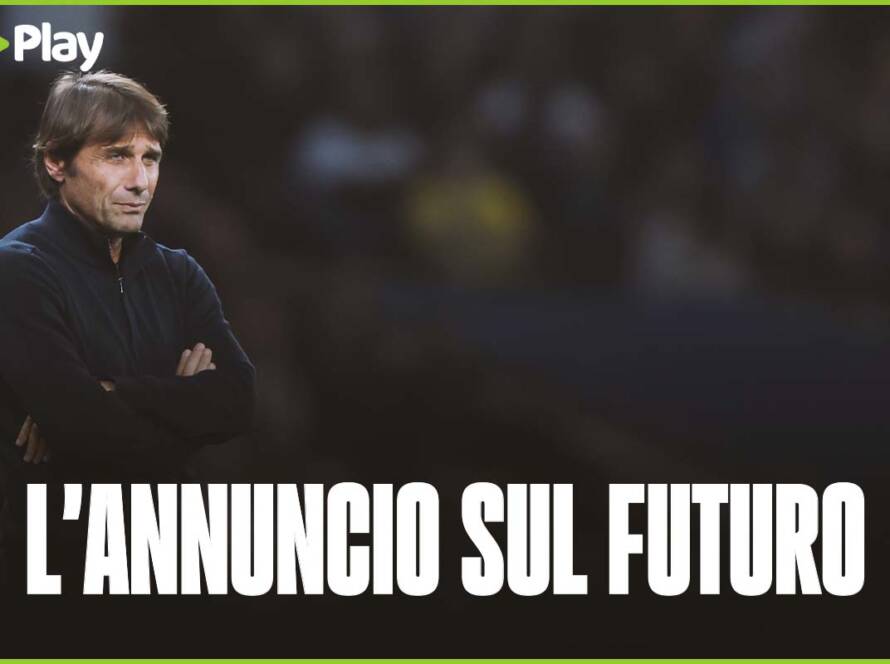 Antonio Conte e l'annuncio sul futuro
