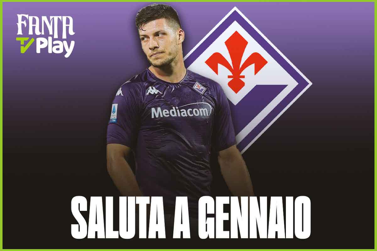 Jovic, attaccante Fiorentina