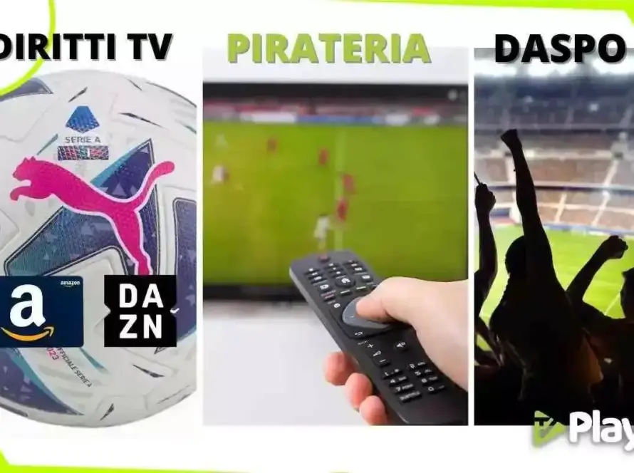 Serie A diritti tv Daspo pirateria