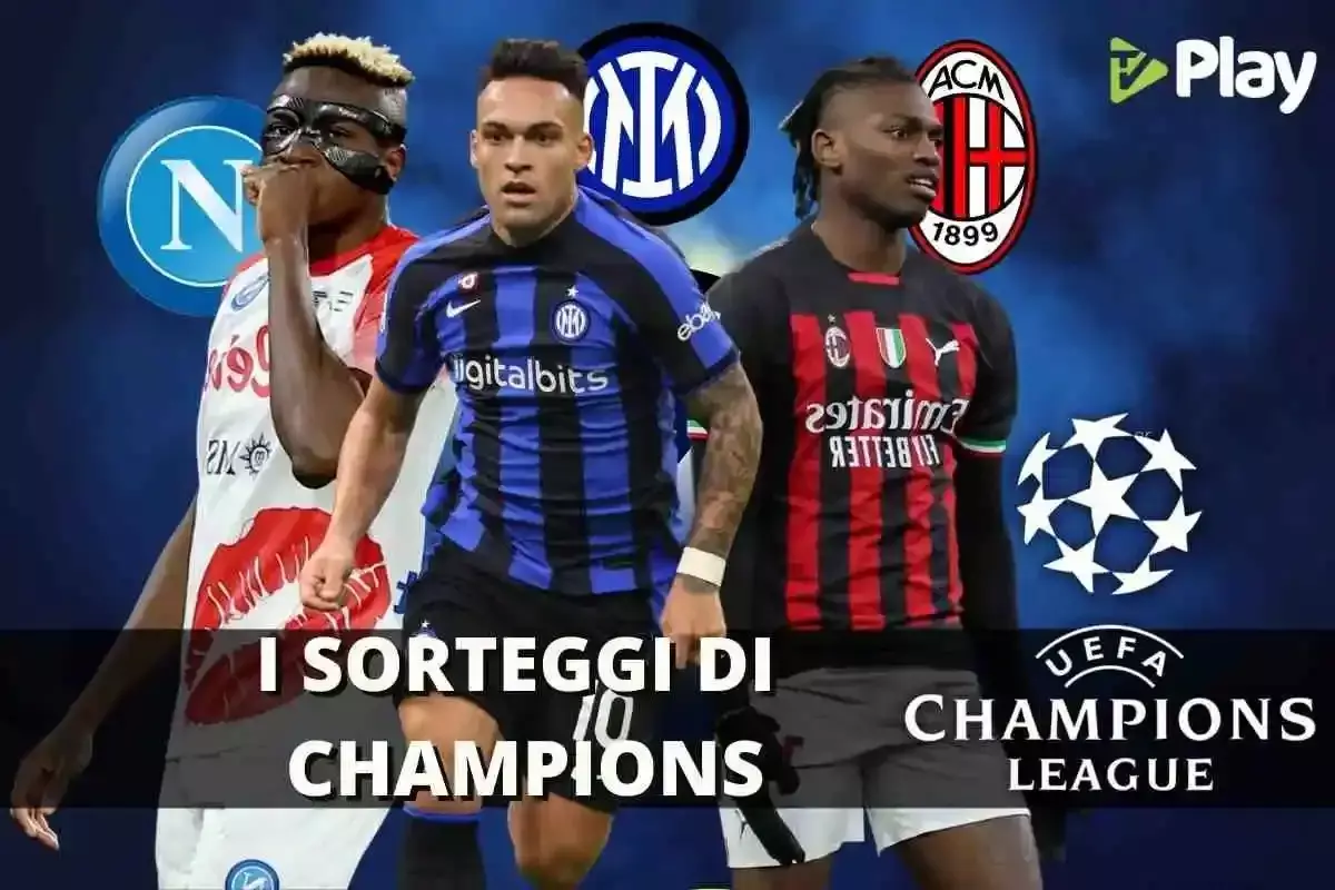 champions league italiane inter milan napoli