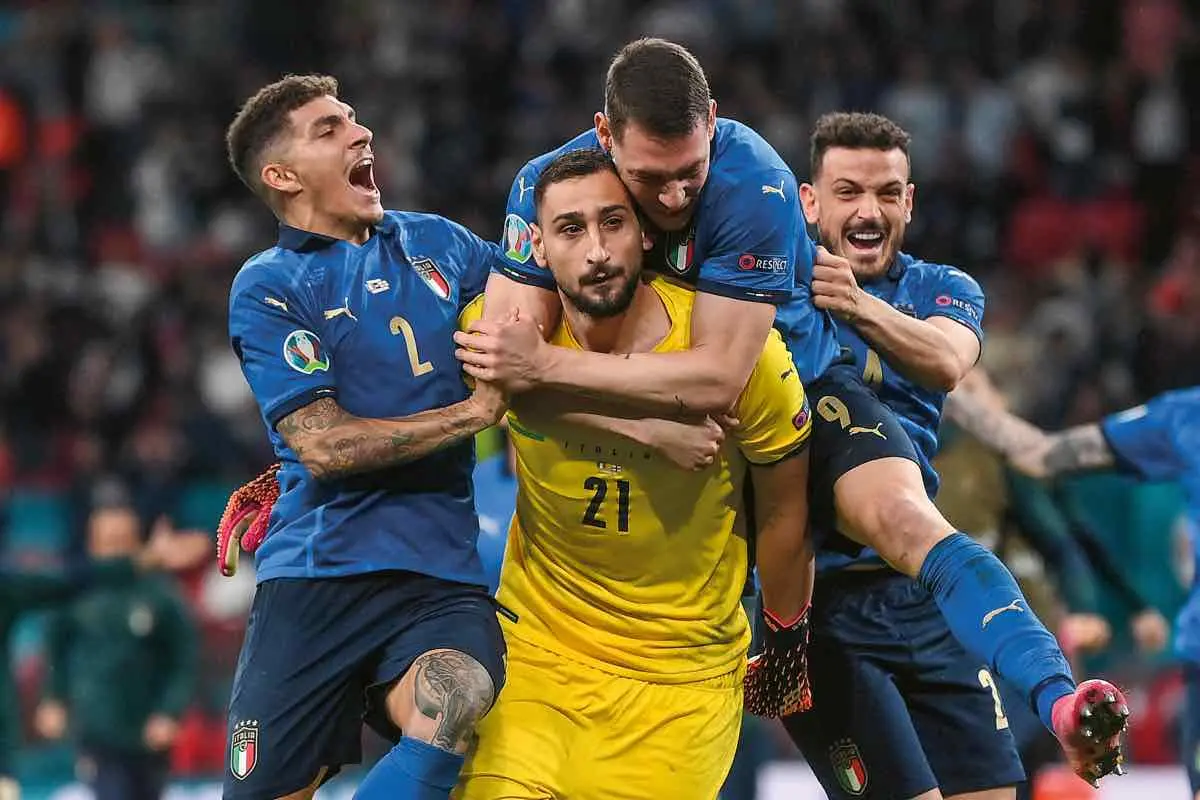 Italia Euro 2020 finale Wembley