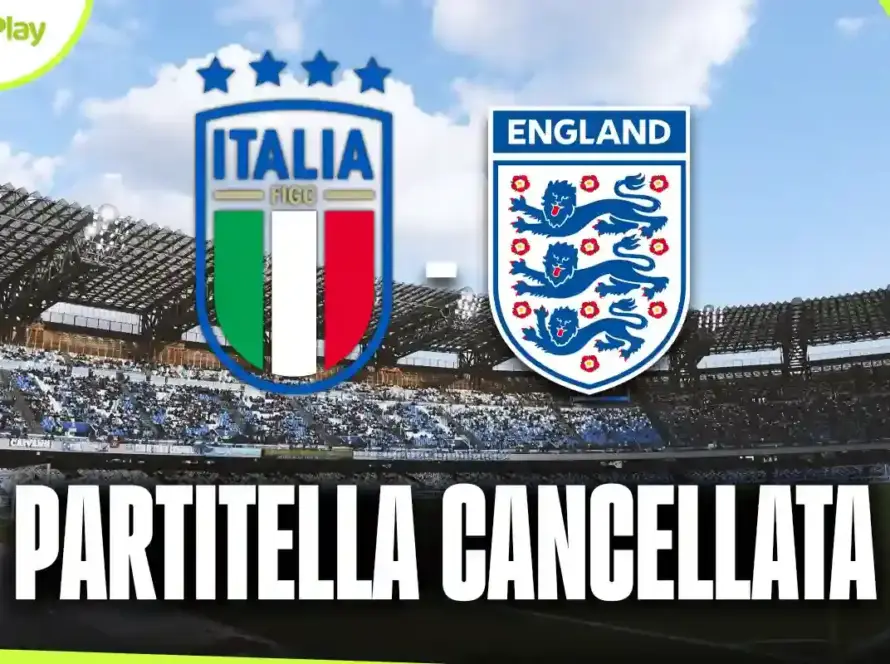 Italia-Inghilterra partita tifosi cancellata