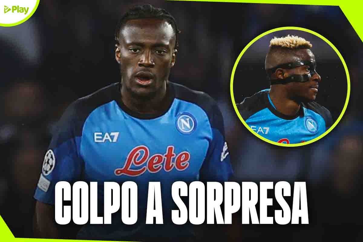 Napoli Abraham sostituto Osimhen