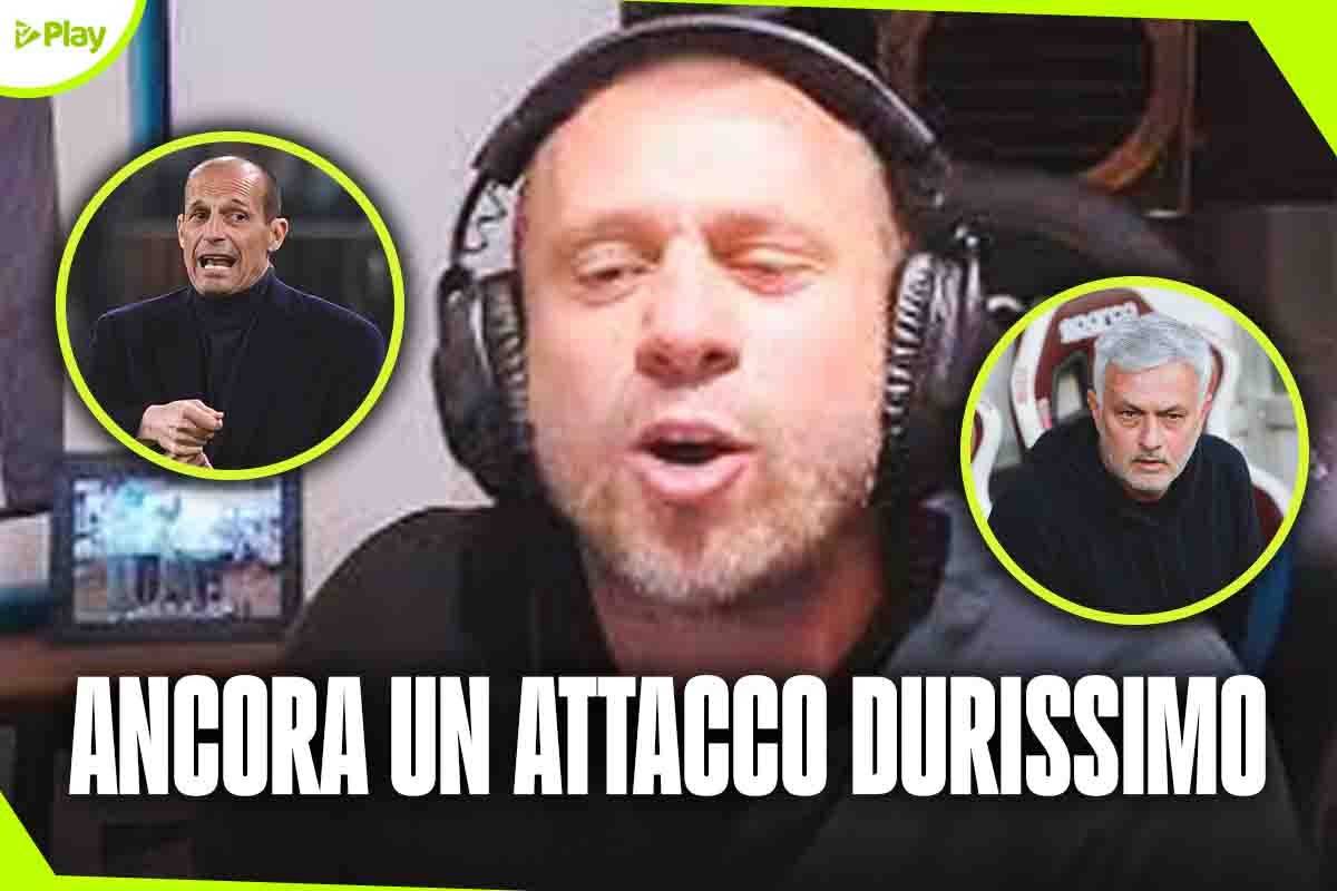 Cassano, nuovo attacco a Mourinho e Allegri