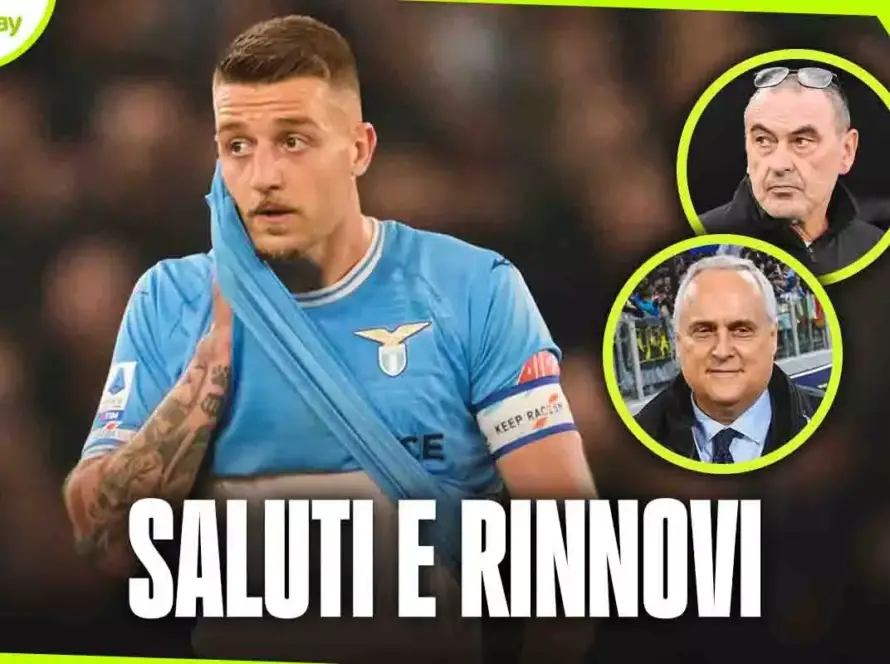 Lazio Lotito Sarri Milinkovic-Savic tvplay 20230404