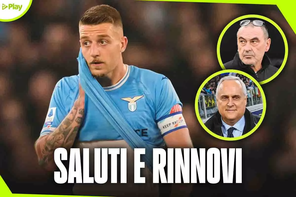 Lazio Lotito Sarri Milinkovic-Savic tvplay 20230404