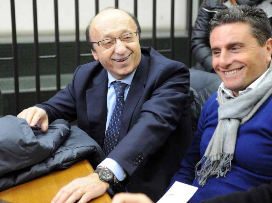 Moggi e De Santis imputati di Calciopoli