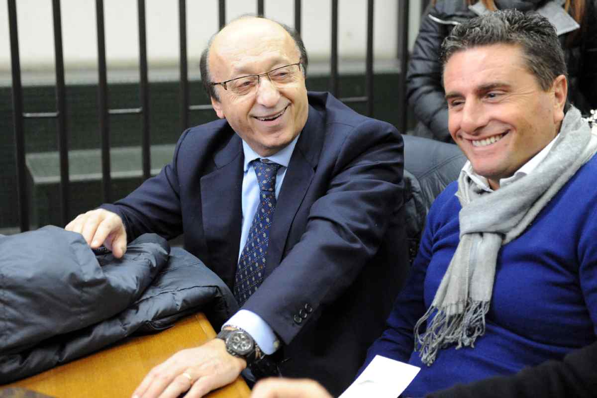 Moggi e De Santis imputati di Calciopoli