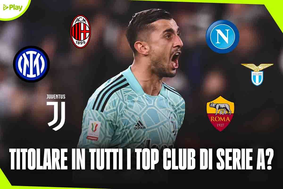 Mattia Perin, giocherebbe titolare in tutte le big?