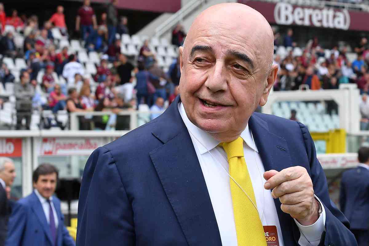 Adriano Galliani ricordo Milan