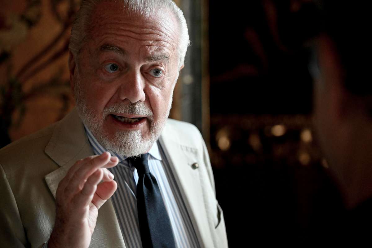 Aurelio De Laurentiis Napoli (ansa-tvplay) 20230502