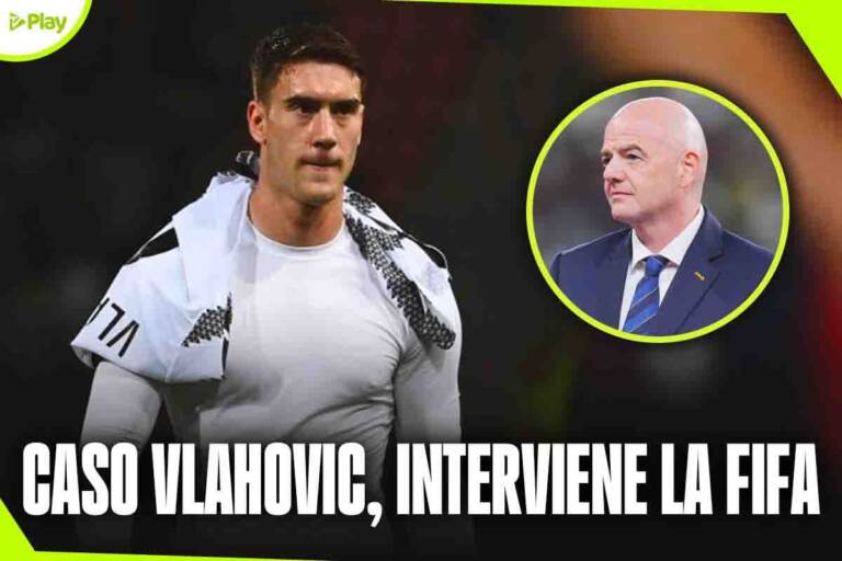 caso Vlahovic Infantino furioso