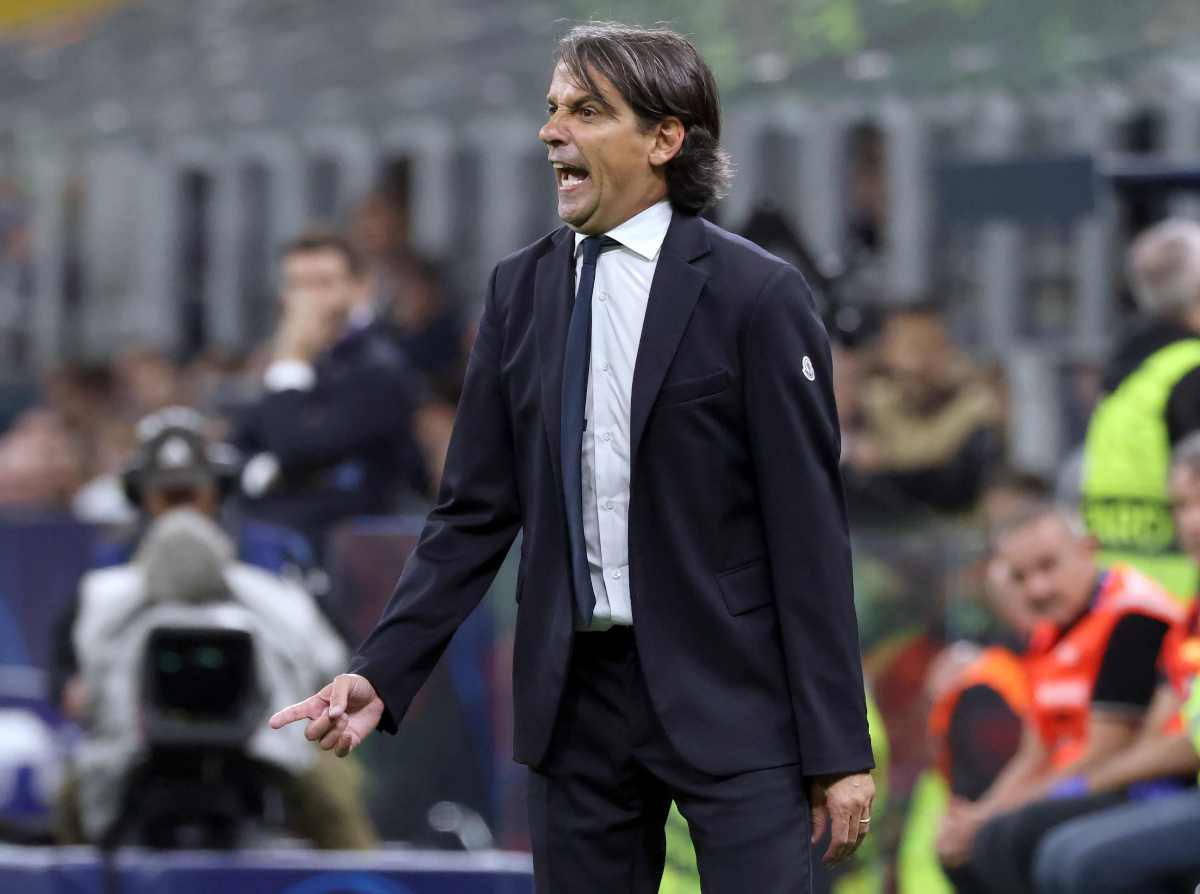 Simone Inzaghi dell'Inter