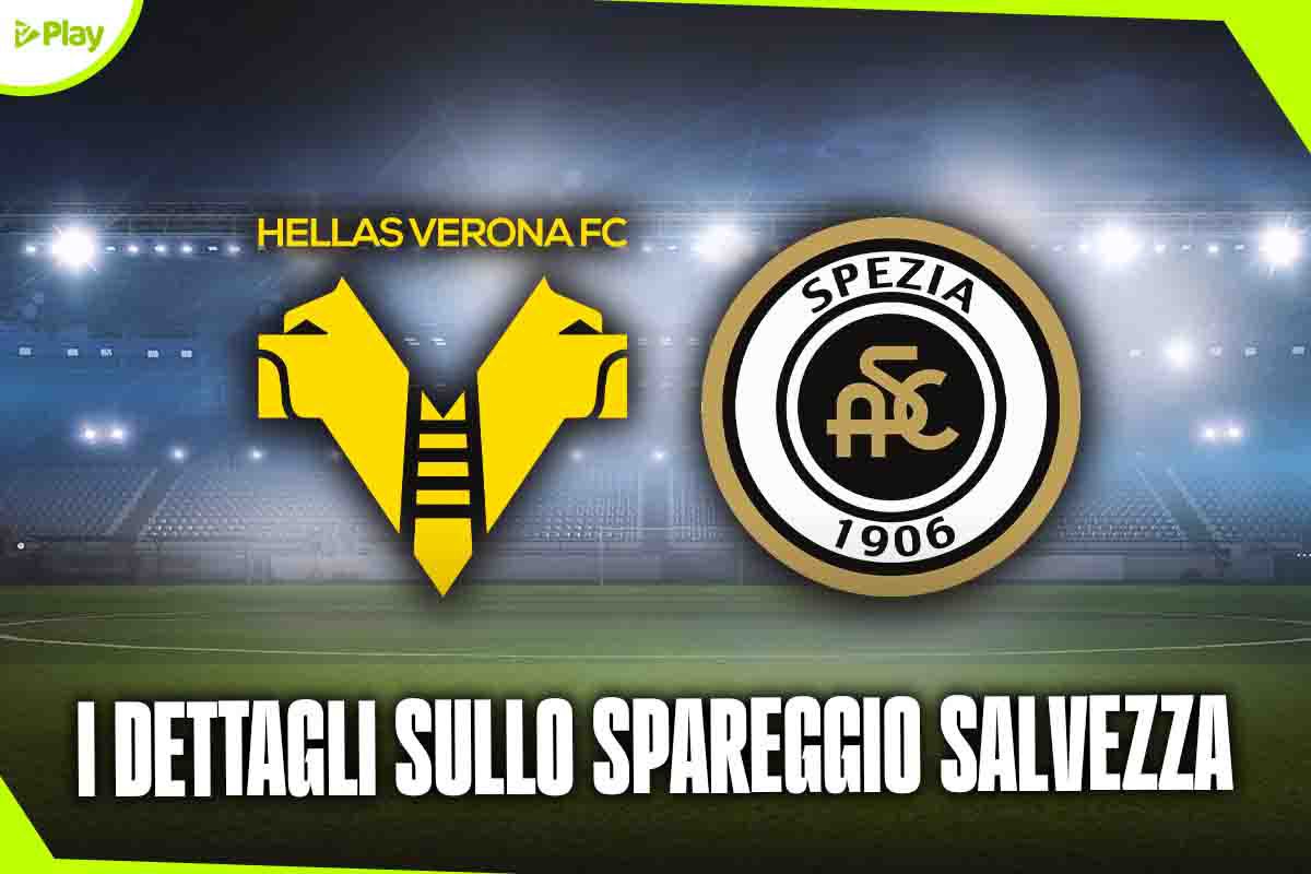 Verona Spezia spareggio salvezza