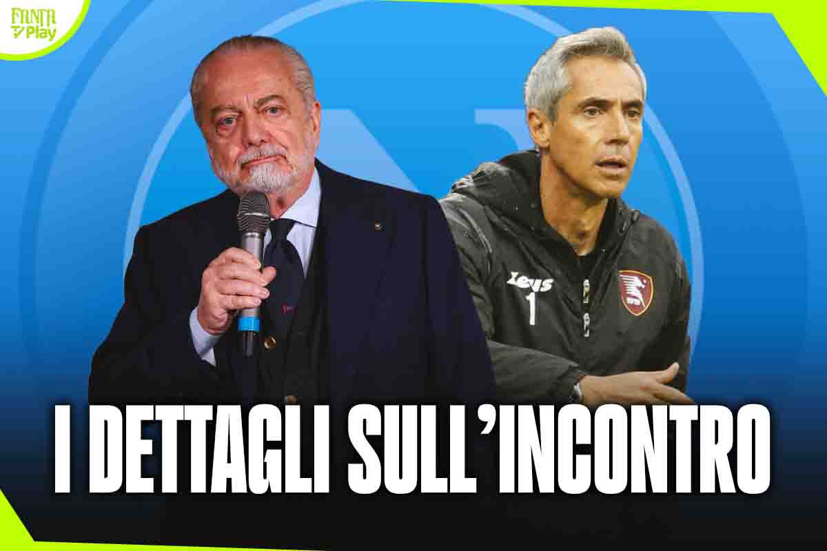 De Laurentiis incontra Paulo Sousa