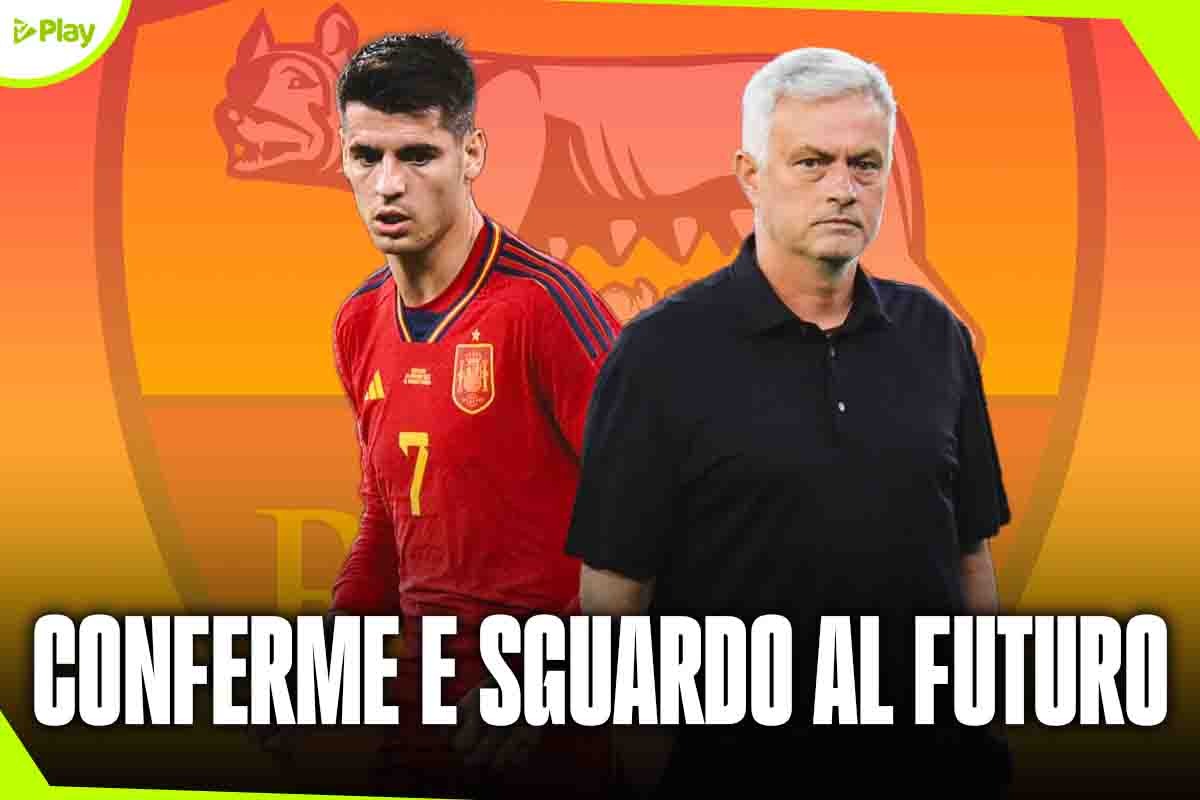 Alvaro Morata e José Mourinho. (tvplay)