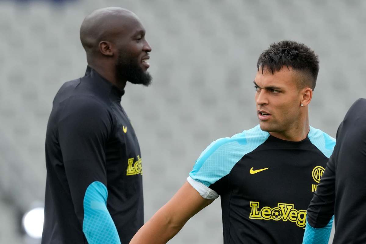 Lukaku e Lautaro Martinez