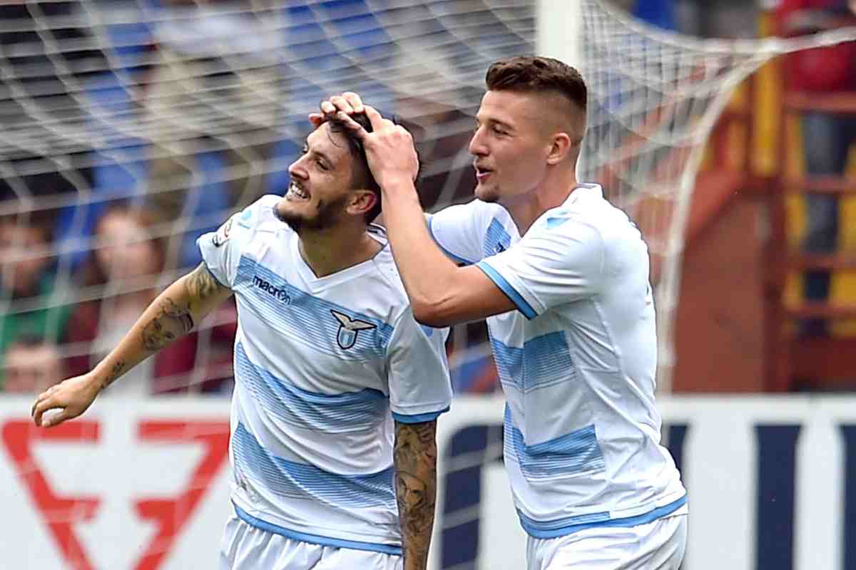 Luis Alberto e Milinkovic-Savic. (ansa-tvplay)