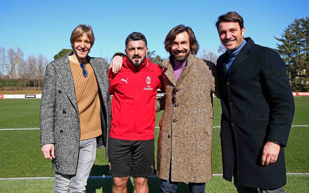 Pirlo e Gattuso