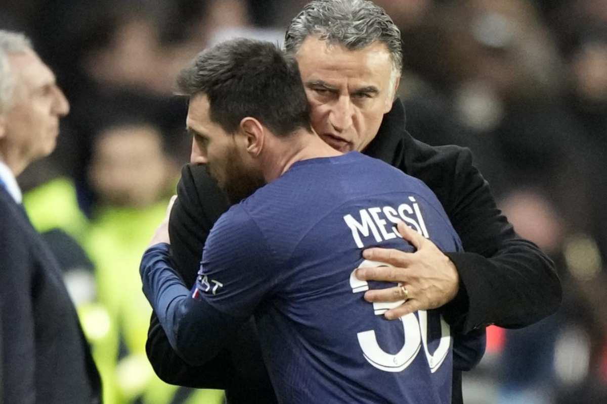 Leo Messi e Galtier