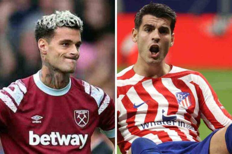 Morata e Scamacca verso il Milan