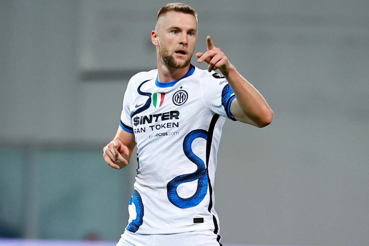 Milan Skriniar frecciata Inter