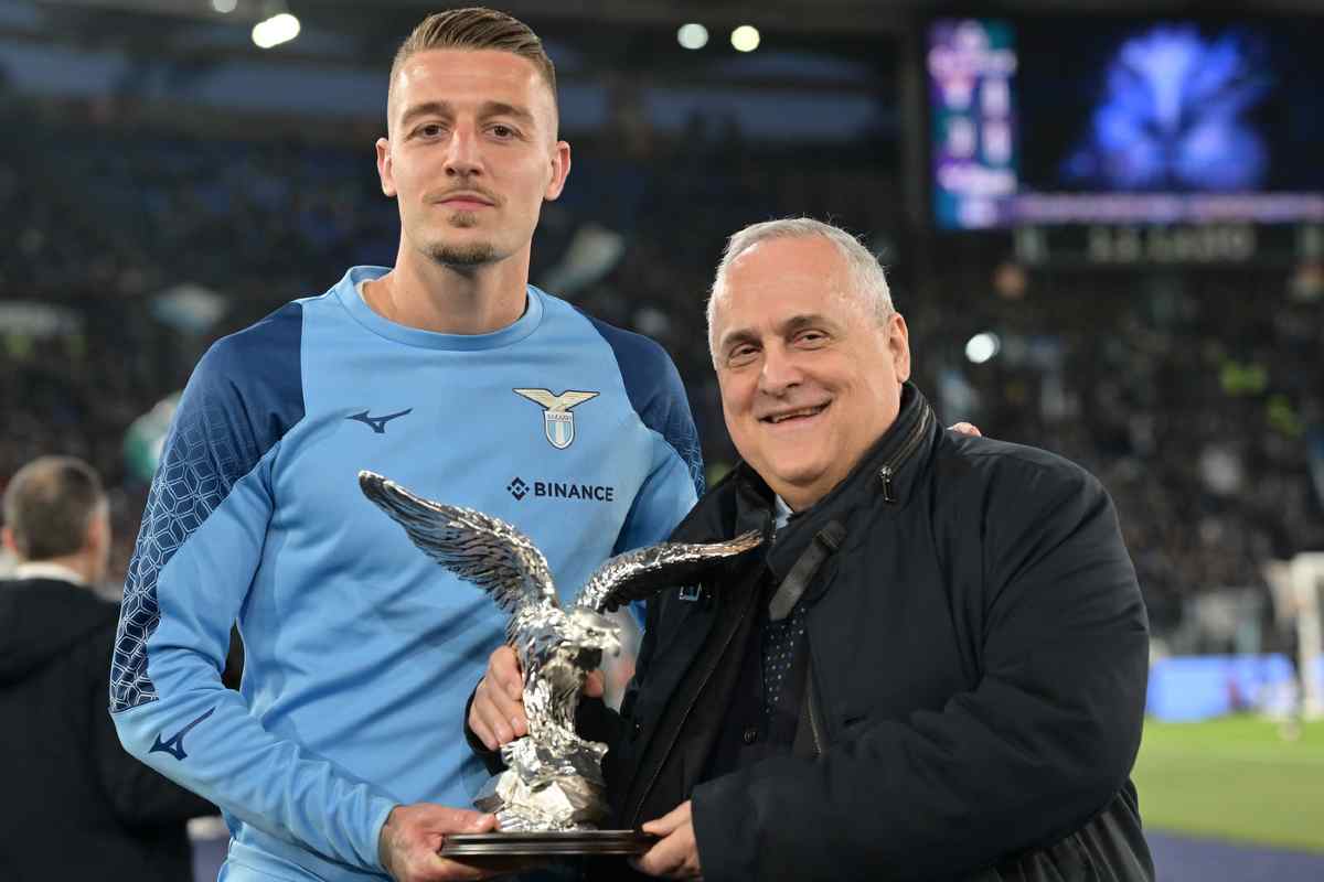 Milinkovic-Savic e Lotito