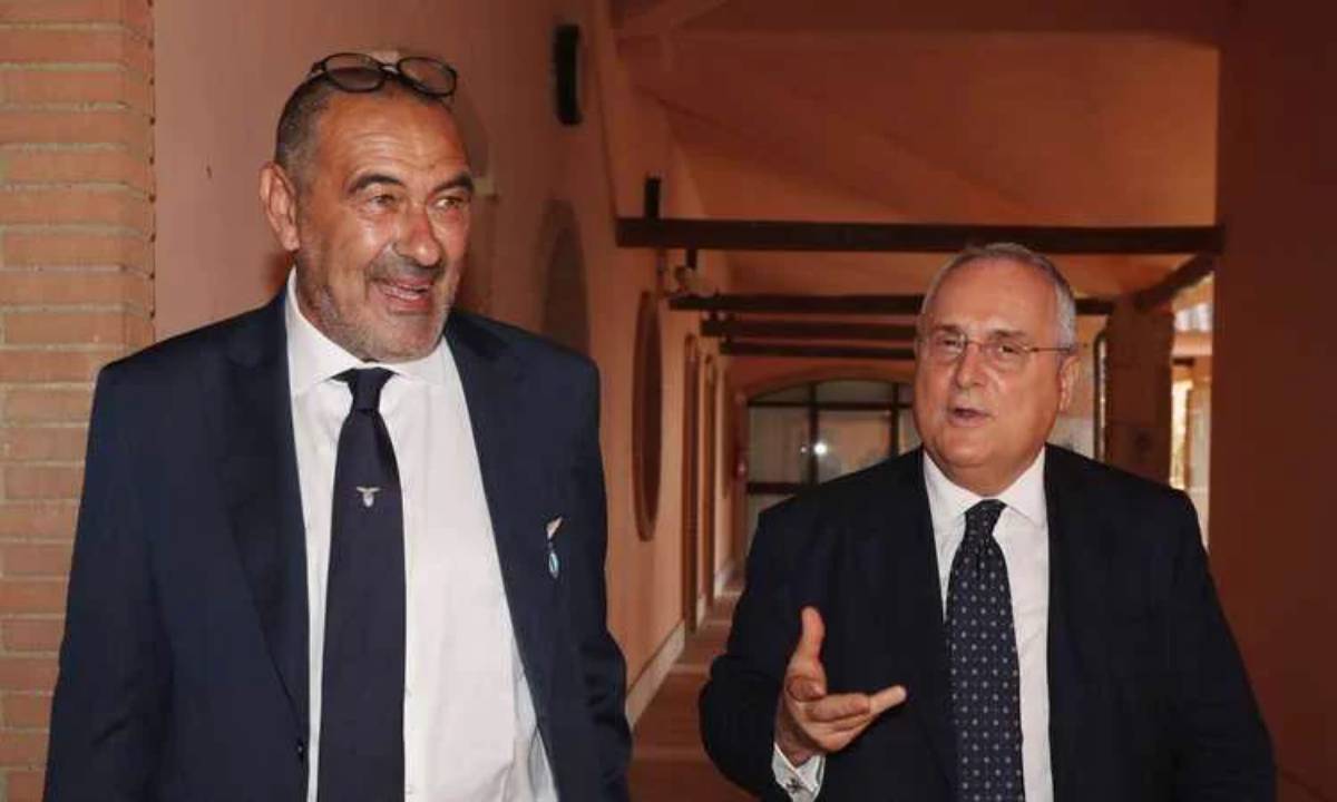 Lotito Sarri scontro