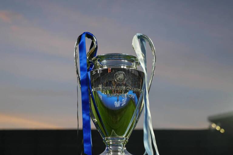 Champions prima della gara tra Inter e City