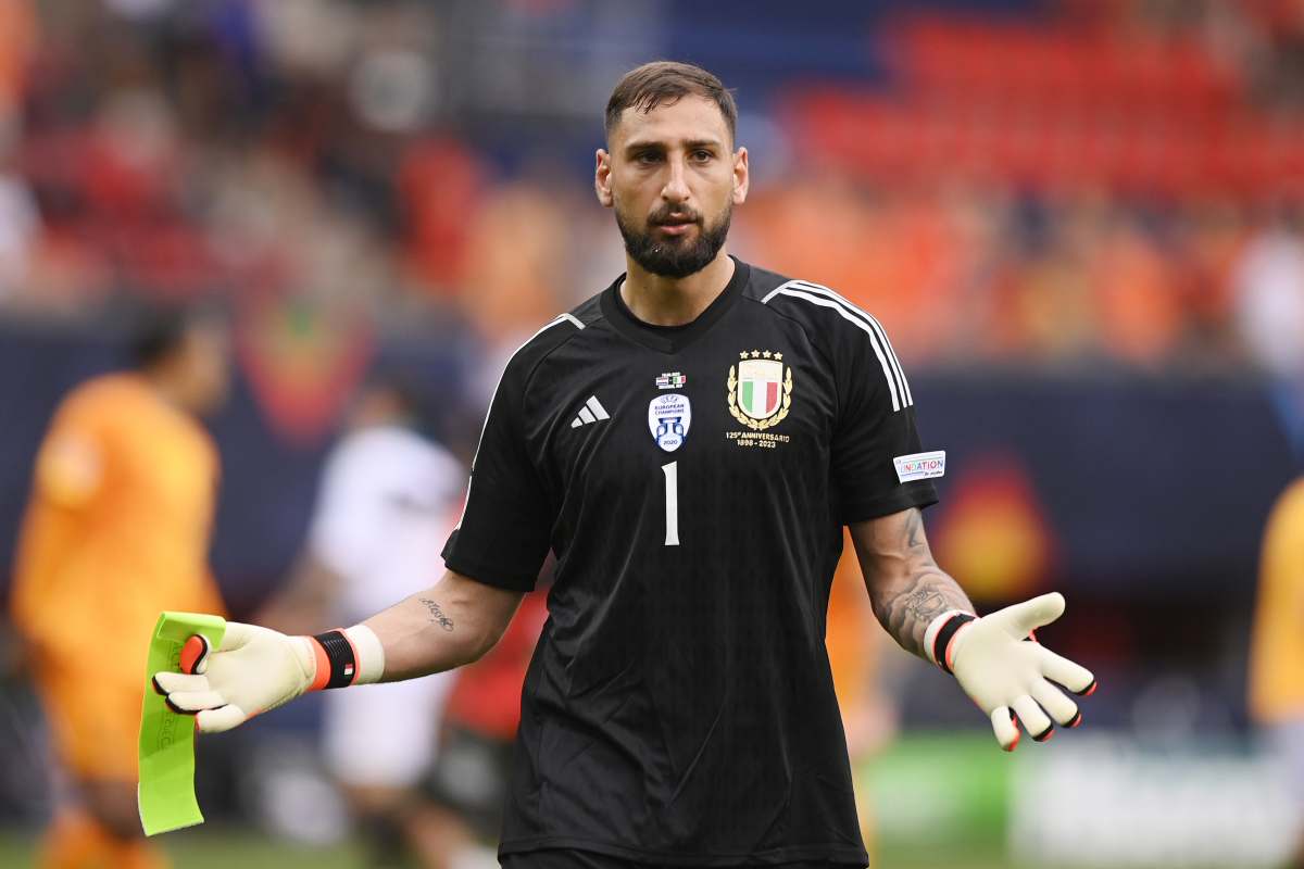 Donnarumma con la Nazionale