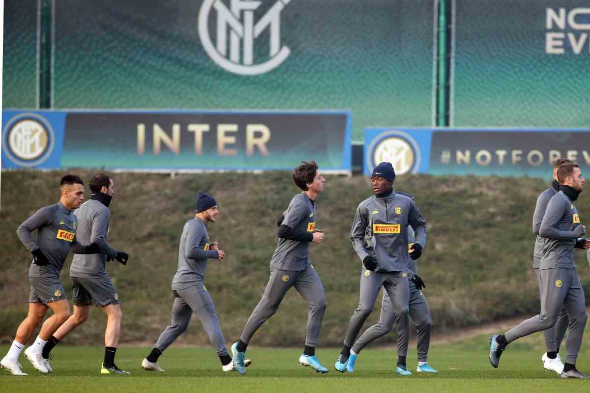 Inter, allenamenti. (ansa-tvplay)