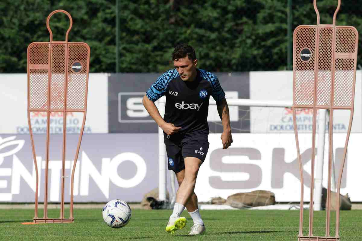 Mario Rui in allenamento