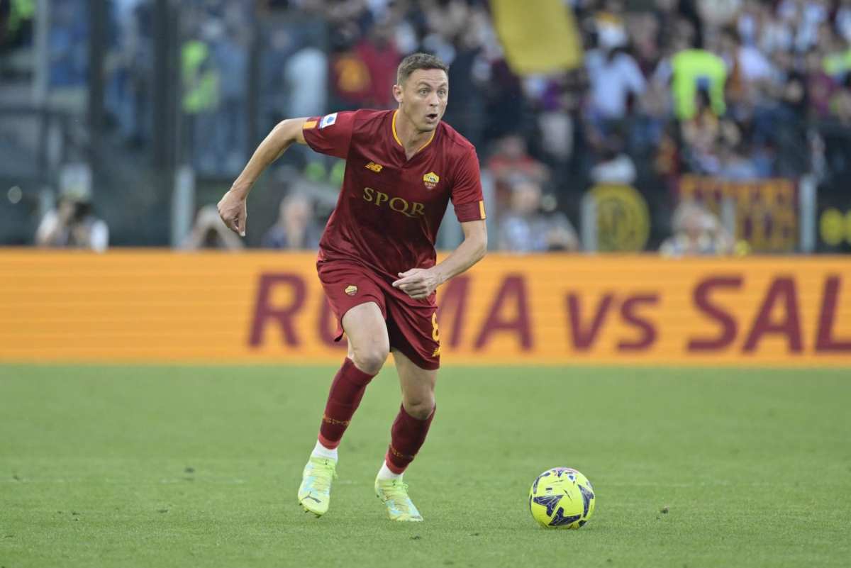 Nemanja Matic via da Roma