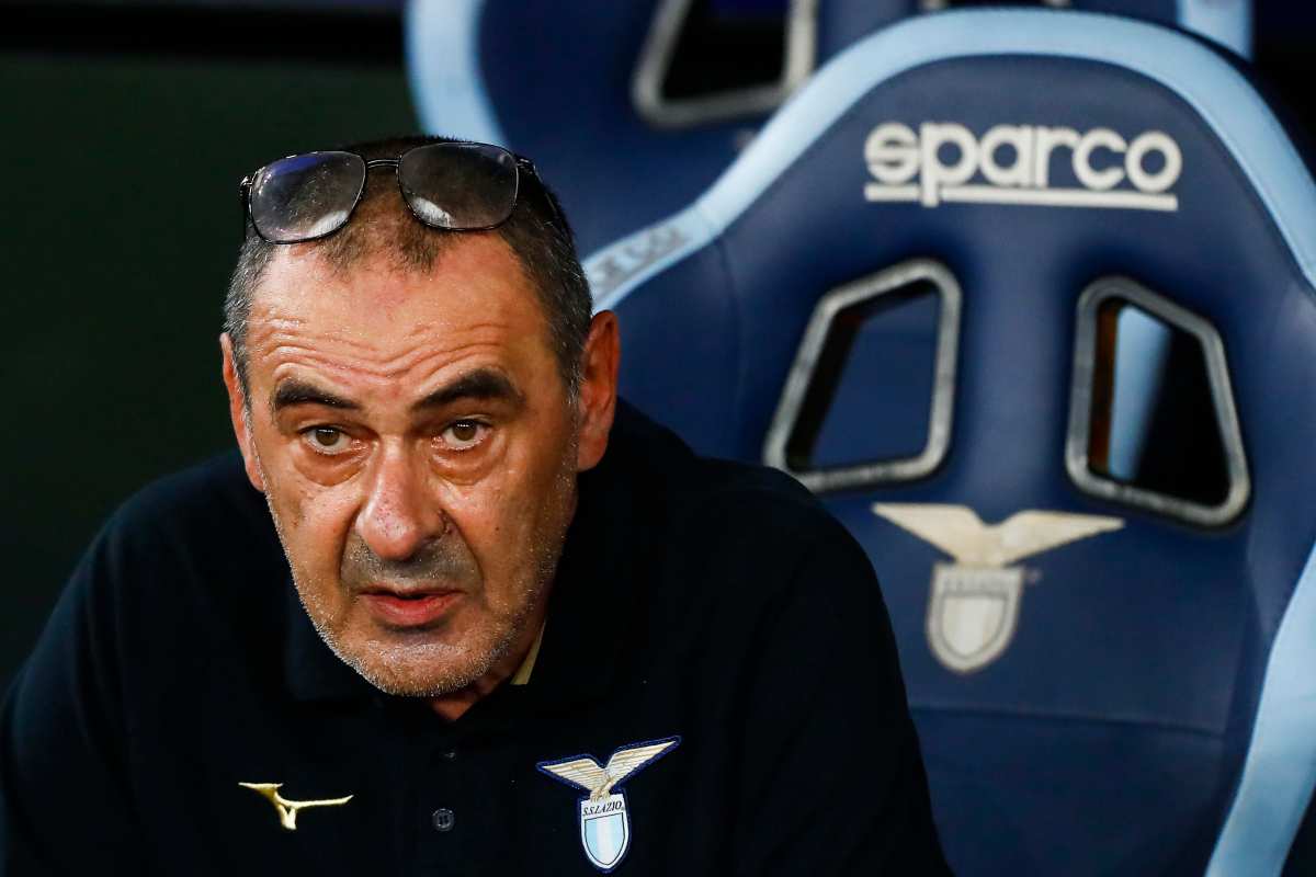 Maurizio Sarri, Lazio. (ansa-tvplay) 20230830