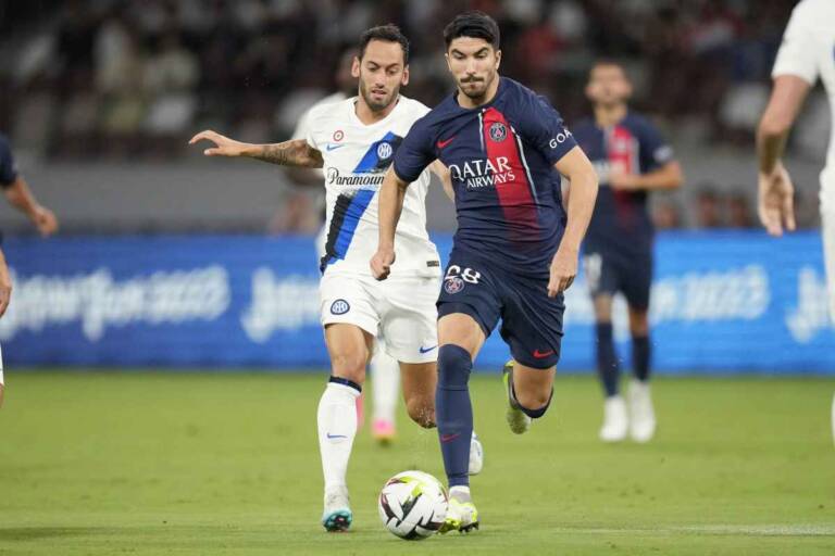 PSG-Inter, Tokyo. (ansa-tvplay)