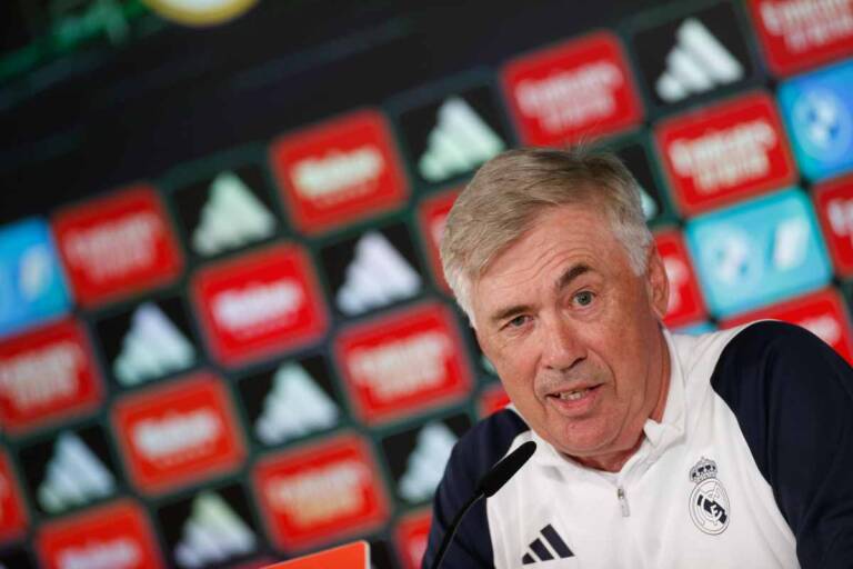 Carlo Ancelotti, Real Madrid. (ansa-tvplay) 20230928