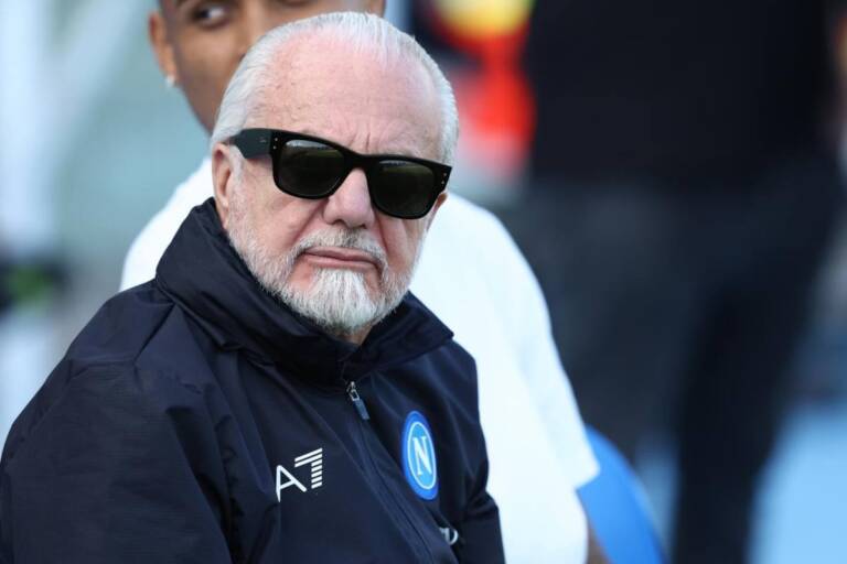 Napoli, il messaggio di De Laurentiis dopo l&#039;Udinese