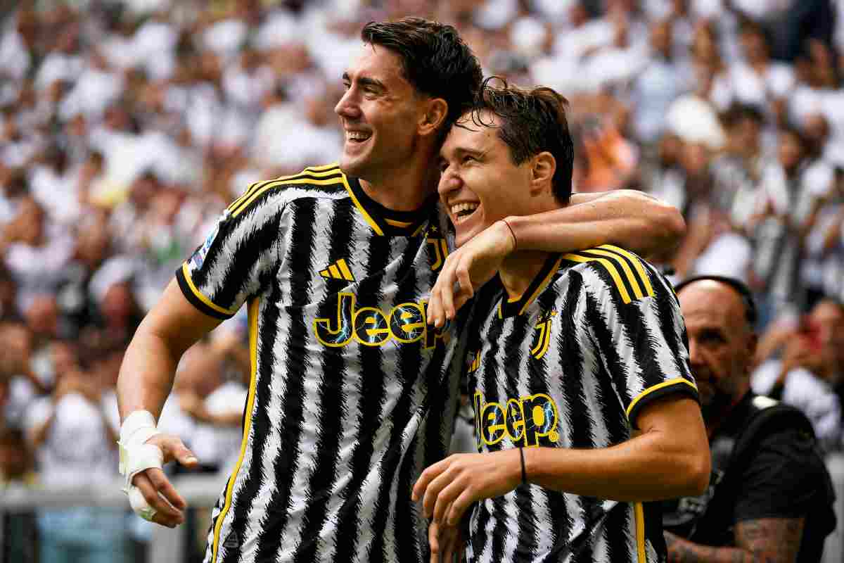 Dusan Vlahovic e Federico Chiesa, Juventus. (lapresse-tvplay)